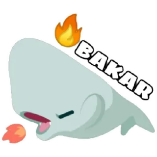 😁 BAKAR Phim hoạt hình, Lửa, Bakar, Meme telegram sticker
