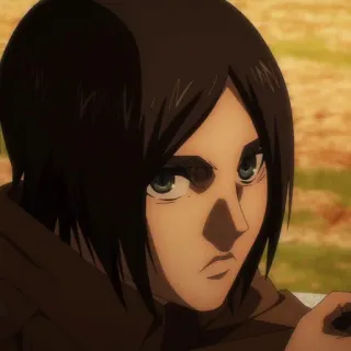 🗡 Eren Yeager Attack on Titan Anime, Personagem, Eren Yeager, Ataque dos Titãs, Personagem de anime whatsapp sticker