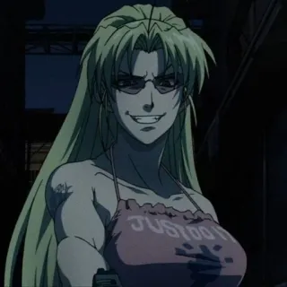😆 JUST DO IT Anime, Waffe, Frau, Sonnenbrille, Cartoon, Lächeln, Sexy whatsapp sticker