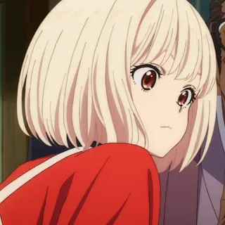 🎗 アニメ, 漫画, ポートレート, キャラクター, 女の子 telegram sticker