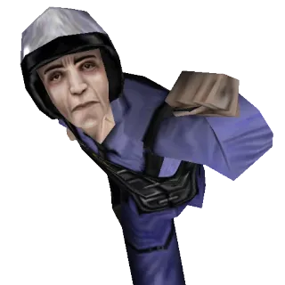 👊 Barney Calhoun Half-Life ochroniarz, policja, postać, Half-Life, NPC telegram sticker