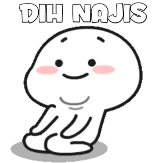 🍡 DIH NAJIS Cartoon, Personnage, Drôle, Offensant telegram sticker
