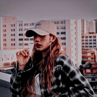 🎶 Lisa 歌手, kpop, リサ, blackpink, 音楽 telegram sticker
