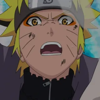 😖 Naruto Uzumaki Naruto Anime, Manga, Naruto, Uzumaki, Charakter, Gesichtsausdruck telegram sticker