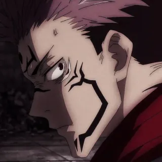 👹 Ryomen Sukuna Jujutsu Kaisen Anime, Manga, Jujutsu Kaisen, Sukuna, Ryomen Sukuna, Fluchgeist whatsapp sticker