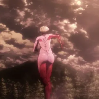 😭 Annie Leonhart Attack on Titan Anime, L'Attacco dei Giganti, Gigante, Annie Leonhart, Gigante Femmina whatsapp sticker
