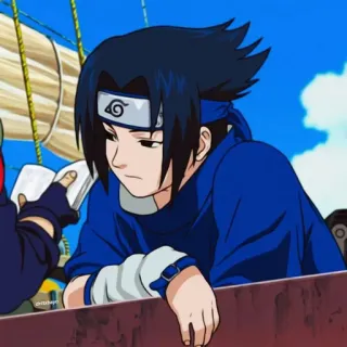 🖲 Sasuke Naruto Аниме, Саске, Наруто, Манга telegram sticker