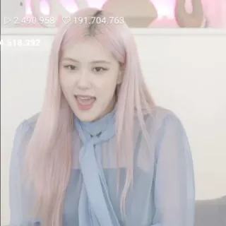 😄 Rose kpop, rose, blackpink, idol, cantor, celebridade telegram sticker