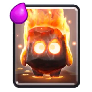 👾 Fire Spirit Clash Royale fuego, espíritu, Clash Royale, juego, personaje whatsapp sticker