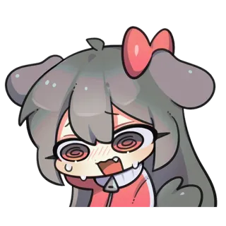🎀 Anime, Kartun, Lucu, Emosi, Anjing, Karakter whatsapp sticker