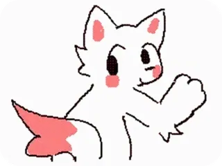 😏 dễ thương, chó, hoạt hình, phác thảo, động vật, kawaii telegram sticker