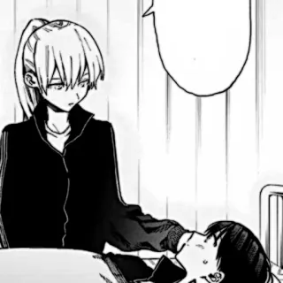 🎧 Anime, Manga, Triste, Hôpital, Fille, Ado, Émotionnel telegram sticker