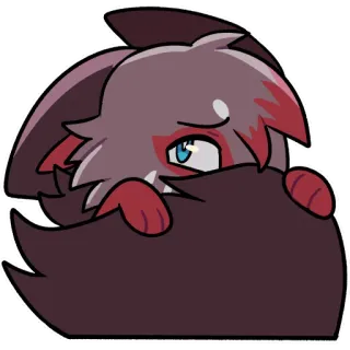 😱 Zoroark Pokémon telegram sticker