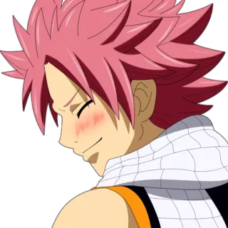 ☺️ Natsu Dragneel Fairy Tail Anime, Fairy Tail, Natsu Dragneel, Adesivo telegram sticker