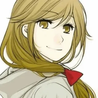 🍘 アニメ, 漫画, イラスト, イラスト, 女性, 女性 telegram sticker