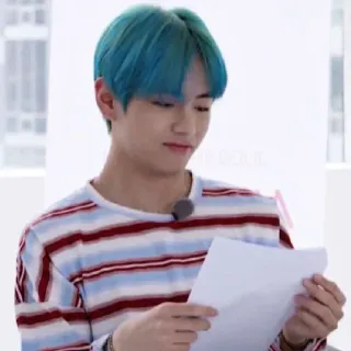 🤙 Kim Taehyung kpop, cantante, bts, v, coreano whatsapp sticker