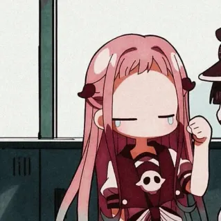 😥 Yashiro Nene Toilet-bound Hanako-kun anime, manga, toilet-bound hanako-kun, yashiro nene, cute, kawaii telegram sticker