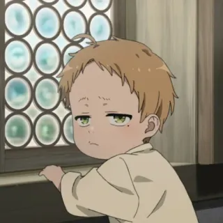 😒 Anime, Trẻ con, Buồn, Nhân vật telegram sticker