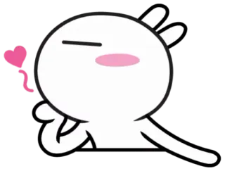 😘 Dibujos animados, Amor, Corazón, Beso, Lindo telegram sticker
