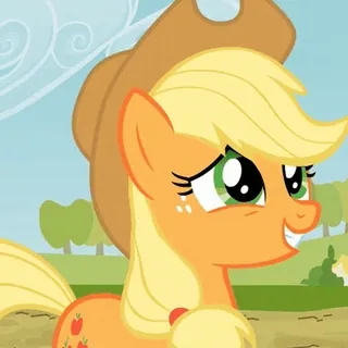 Applejack | @MLP_AnimatedStickers whatsapp stickers
