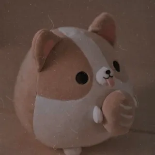 🐶 anjing, corgi, boneka, mainan, lucu, hewan, kawaii telegram sticker