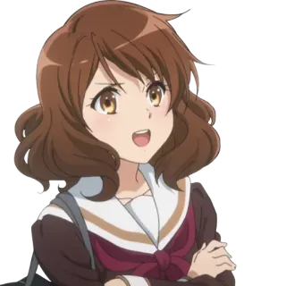 😃 anime, cartoon, girl, character, animated telegram sticker