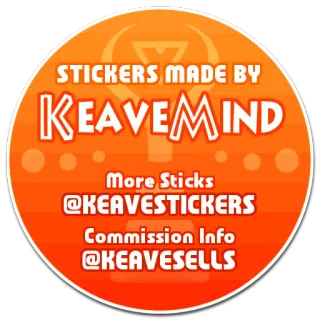 ©️ STICKERS MADE BY KEAVEMIND More Sticks @KEAVESTICKERS Commission Info @KEAVESELLS telegram sticker