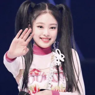 ➖ Jennie kpop, jennie, blackpink, idol, cantante, onda telegram sticker