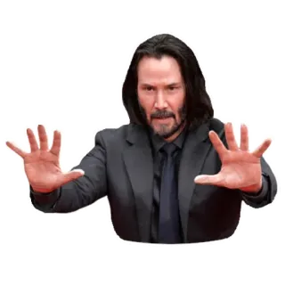✋ Keanu Reeves diễn viên, người đàn ông, Keanu Reeves, người nổi tiếng, người telegram sticker
