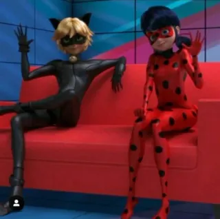 👋 Ladybug and Cat Noir Miraculous: Tales of Ladybug & Cat Noir Ladybug, Cat Noir, Miraculous, Kartun, Anime, Superhero, Animasi, Remaja whatsapp sticker