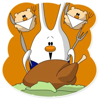 MakaronHolidays telegram stickers