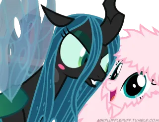 🤯 Queen Chrysalis My Little Pony My Little Pony, Queen Chrysalis, pony, cartoon telegram sticker