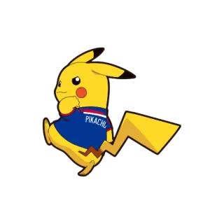 😏 Pikachu PIKACHU Pikachu, Pokémon, Anime, Desenho animado, Personagem, Fofo telegram sticker