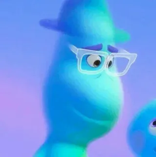 🐋 Joe Gardner Soul pixar, soul, joe gardner, kreskówka, postać telegram sticker