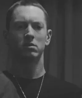 ◾️ Eminem rapper, music, portrait, singer, celebrity telegram sticker