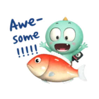 a little goblin'KaKaby Prt. 1-3 (FULL) [英文] @WSZB_Stickers telegram stickers