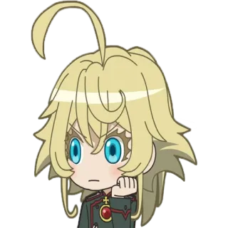 🧐 Tanya Degurechaff Saga of Tanya the Evil Anime, Militär, Charakter, Tanya, Saga der Tanya, das Böse whatsapp sticker
