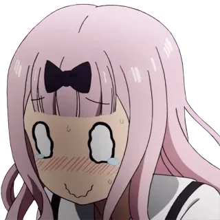 😜 Chika Fujiwara Kaguya-sama: Love Is War Аниме, Чиби, Кавай, Чика, Любовь это война, Кагуя-сама telegram sticker