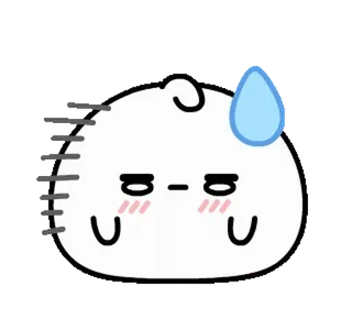 Fluffy White • @xxyuji telegram stickers