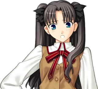 Fate/stay night - Rin Tohsaka telegram stickers