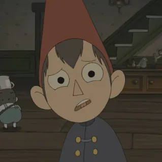 🍫 Wirt Over the Garden Wall 沃特, 花园墙外, 卡通, 动画, 角色 telegram sticker