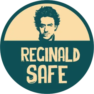 💪 RECINALD SAFE portrait, man, retro, sticker, reginald safe telegram sticker