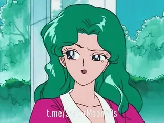 😒 Sailor Moon t.me/SailorMoon90s anime, Sailor Moon, kartun, animasi, wanita, rambut hijau telegram sticker