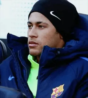 😐 Neymar Неймар, футбол, футбол, спортсмен, ФК Барселона telegram sticker