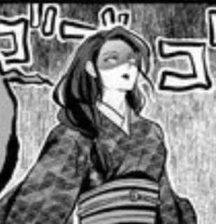 ✨ ゴ Manga, Vrouw, Japans, Geschokt, Strip telegram sticker