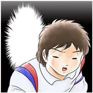 😱 Anime, Manga, Triste, Dormire, Fumetto telegram sticker
