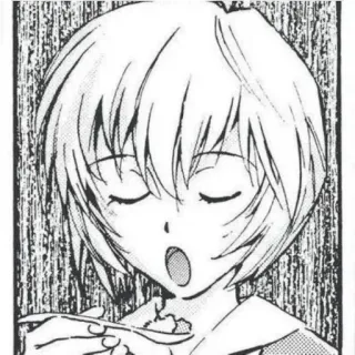 🥄 Rei Ayanami Neon Genesis Evangelion アニメ, マンガ, エヴァンゲリオン, 綾波レイ, 日本語 telegram sticker