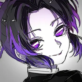 🌟 Shinobu Kocho Demon Slayer 애니메이션, 귀멸의 칼날, 코쵸우 시노부, 만화, 인물 사진 telegram sticker
