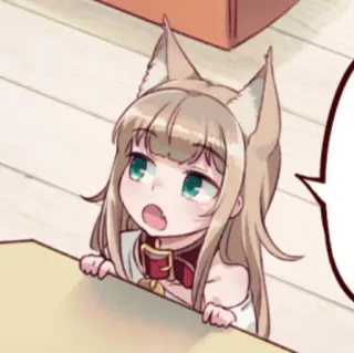 ▪️ Anime, Mangá, Garota gato, Chibi, Fofo, Kawaii telegram sticker