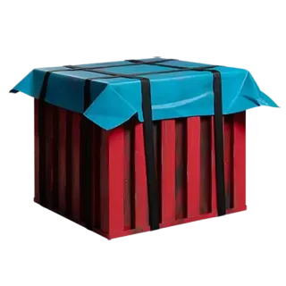 🧬 Lootbox, Rote Kiste, Blaue Plane, Spiel, Videospiel, Nachschub, Luftversorgung whatsapp sticker